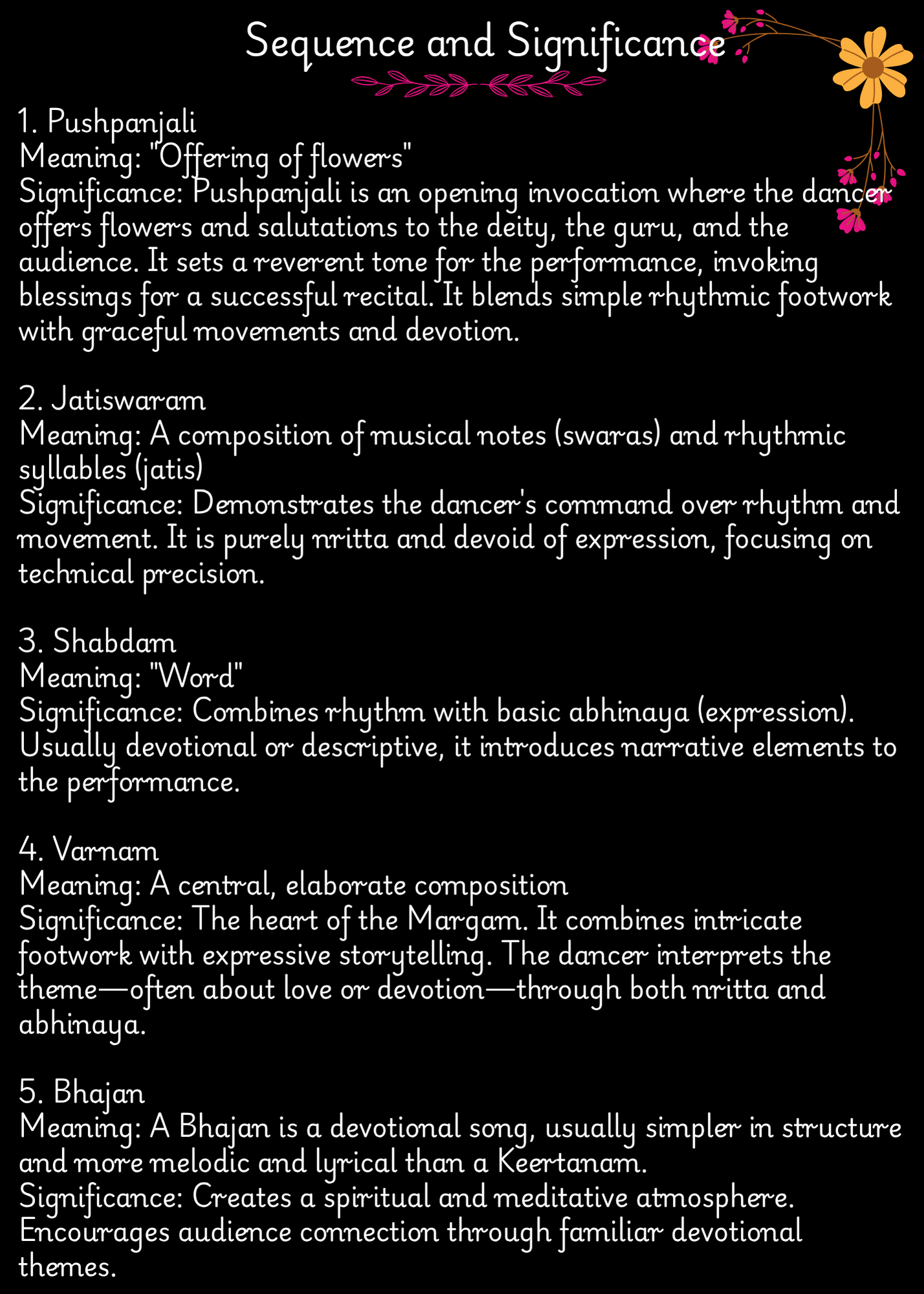 Sequence and Significance